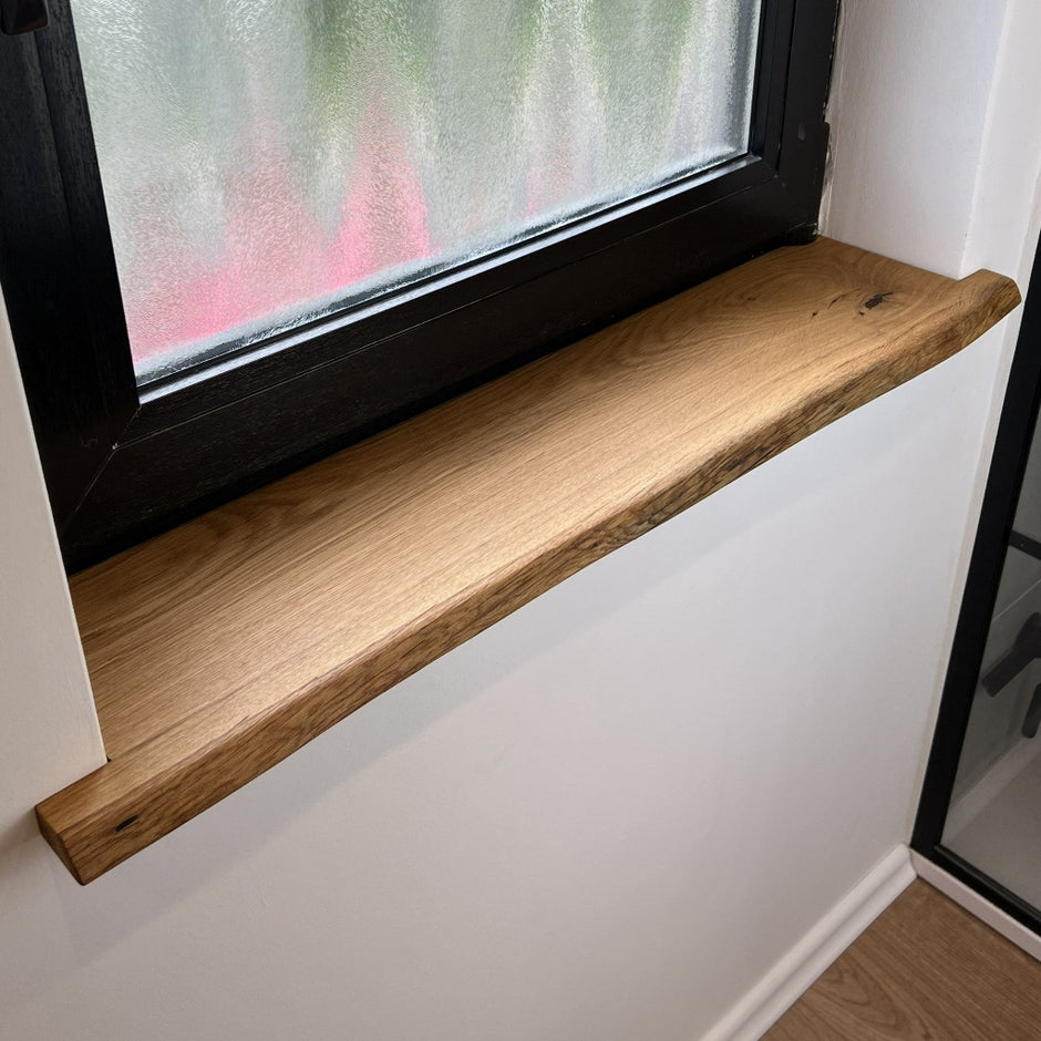 Fensterbänke Eiche massiv DesigninStahl